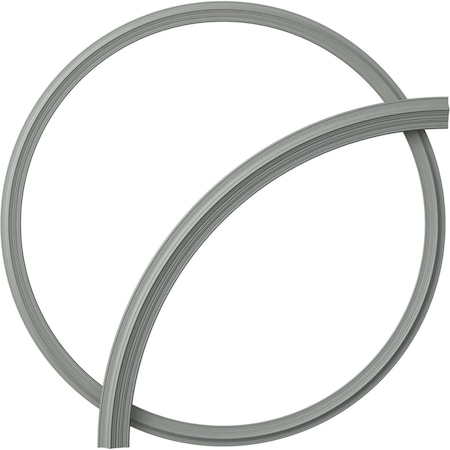 Ekena Millwork 87 1/2-in. OD x 79 1/4-in. ID x 4 1/8-in. W x 1 1/2-in. P Legacy Ceiling Ring Kit CRK86LE